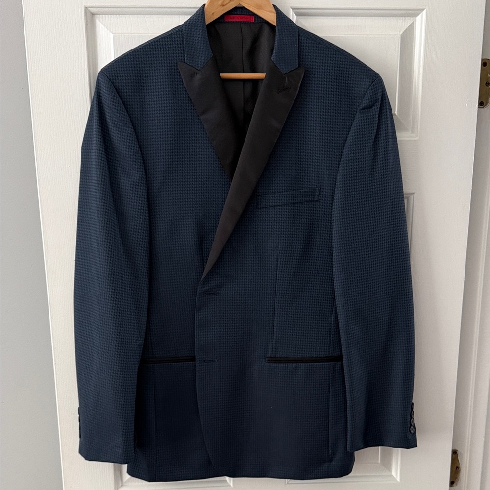 Alfani Dark Blue and Black Blazer
